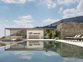 Tripity Sky villas in Paros
