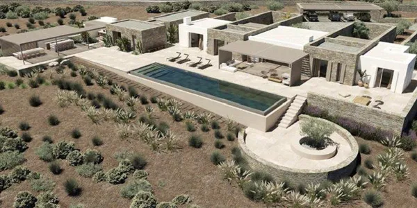 Tripity Sky villas in Paros