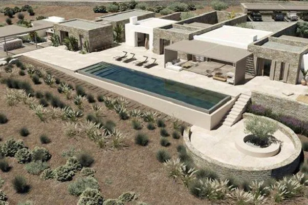 Tripity Sky villas in Paros