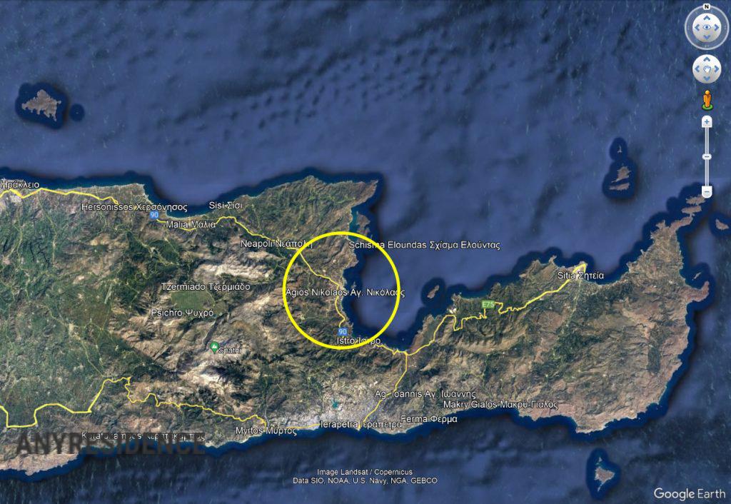 Development land Agios Nikolaos (Crete), photo #6, listing #2365514